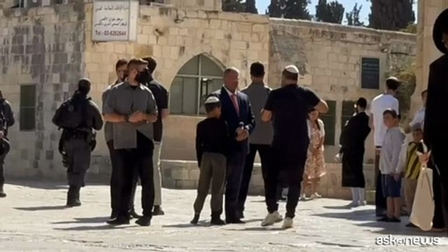 Ben-Gvir al Monte del Tempio per pregare per la distruzione Hamas