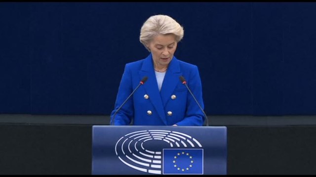 Von der Leyen: l'Ue deve rispondere a guerra ibrida della Russia
