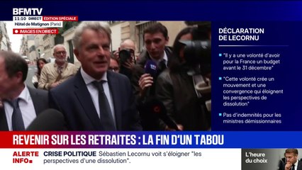 Les communistes sont arrivés à Matignon pour entamer "d'ultimes négociations" avec Sébastien Lecornu