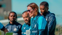Le premier entraînement de Corinne Diacre