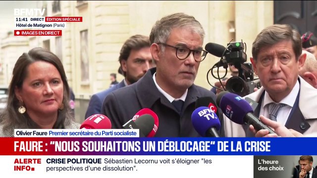 Réforme des retraites: Au moment où nous nous parlons, nous n'avons aucune assurance sur la réalité de cette suspension , affirme Olivier Faure (PS)