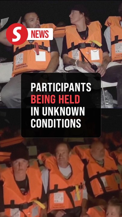 Videos from Gaza aid flotilla show Israeli forces intercepting boats