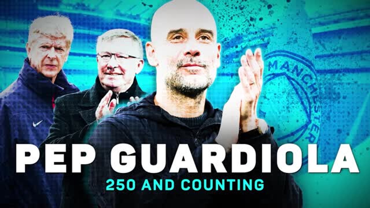 Pep Guardiola - 250 Premier League wins and cou...