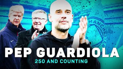 Pep Guardiola - 250 Premier League wins and counting