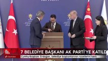 7 belediye başkanı daha AK Parti'ye katıldı: Rozetlerini Cumhurbaşkanı Erdoğan taktı
