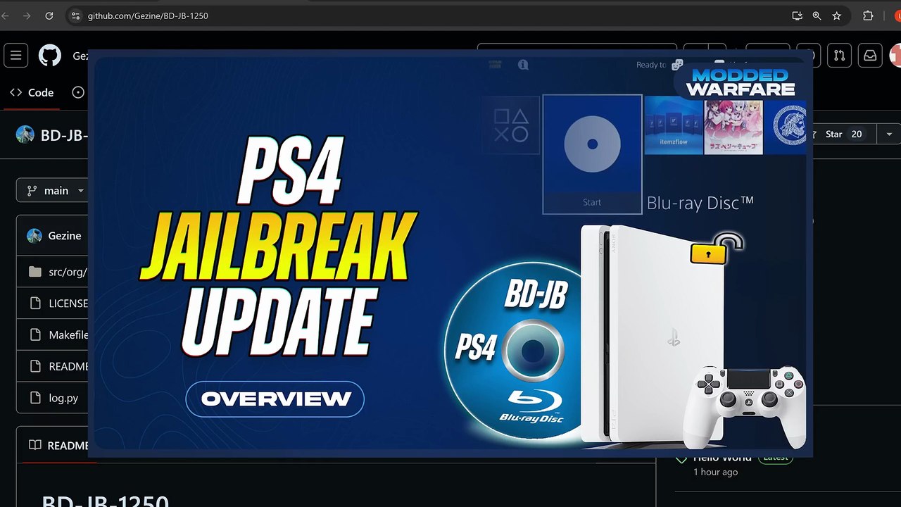 New PS4 Blu-Ray Exploit Released!