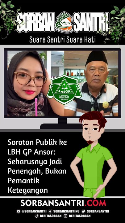 LBH GP Ansor Jadi Sorotan di Kasus Yai Mim vs Sahara