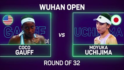 Gauff destroys Uchijima in just 51 minutes in Wuhan opener