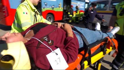 Incidente al porto, ma è solo un'esercitazione