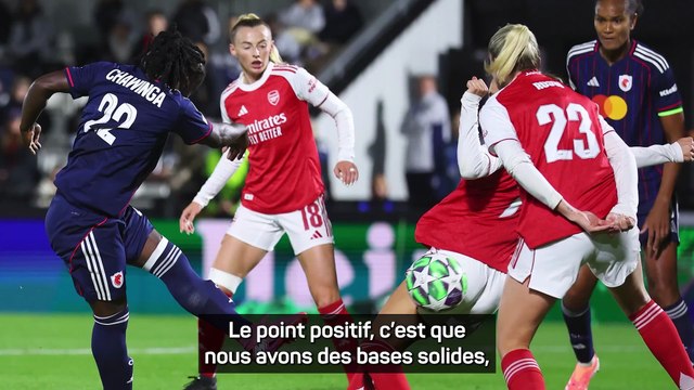 Slegers pas inquiète, mais pas satisfaite après la défaite contre Lyon