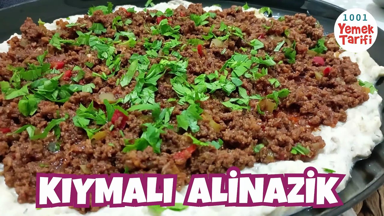 ✅KIYMALI ALİNAZİK TARİFİ😍👌