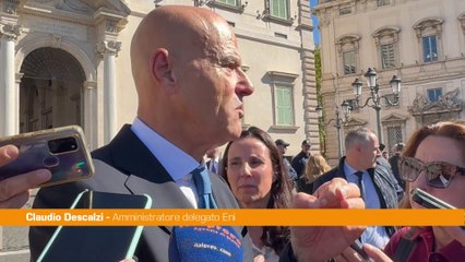 Gas, Descalzi "Sbagliato dire che quello russo costava meno"