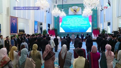 Momen Prabowo Lantik Dirgayuza Setiawan dan Agung Gumilar Jadi Asisten Khusus Presiden