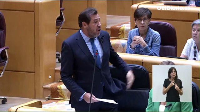 Pedro Rollán interrupciones senado