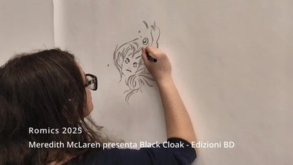Meredith McLaren presenta «Black Cloak»: il fumetto fantasy si tinge di noir