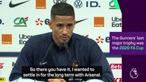 The trophies will come quickly at Arsenal: Saliba