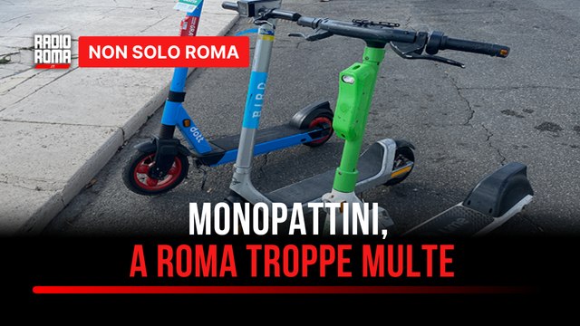 Monopattini e bici in sharing, a Roma troppe multe : ci sarà lo stop?