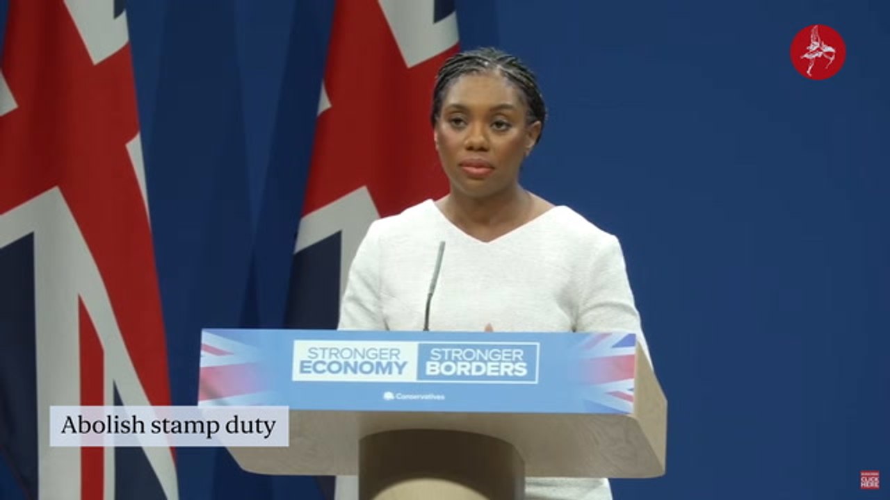 Kemi Badenoch unveils Tories' 'Blueprint for Britain' in Conservative Party Conference Speech