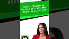 Regierung rechnet 2026 mit mehr Wachstum als bisher