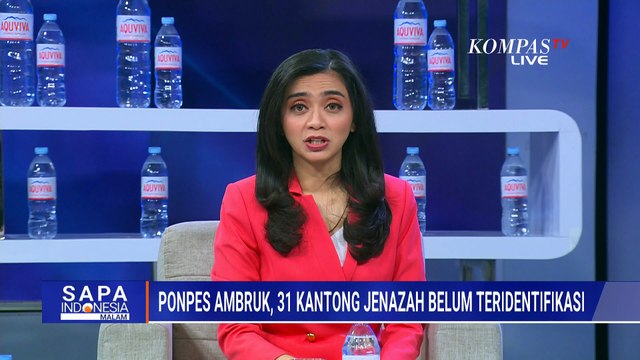 Ponpes Ambruk di Sidoarjo, 31 Kantong Jenazah Belum Teridentifikasi | SAPA MALAM