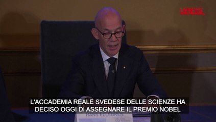 Nobel 2025, il premio per la Chimica a Kitagawa, Robson e Yaghi: l'annuncio