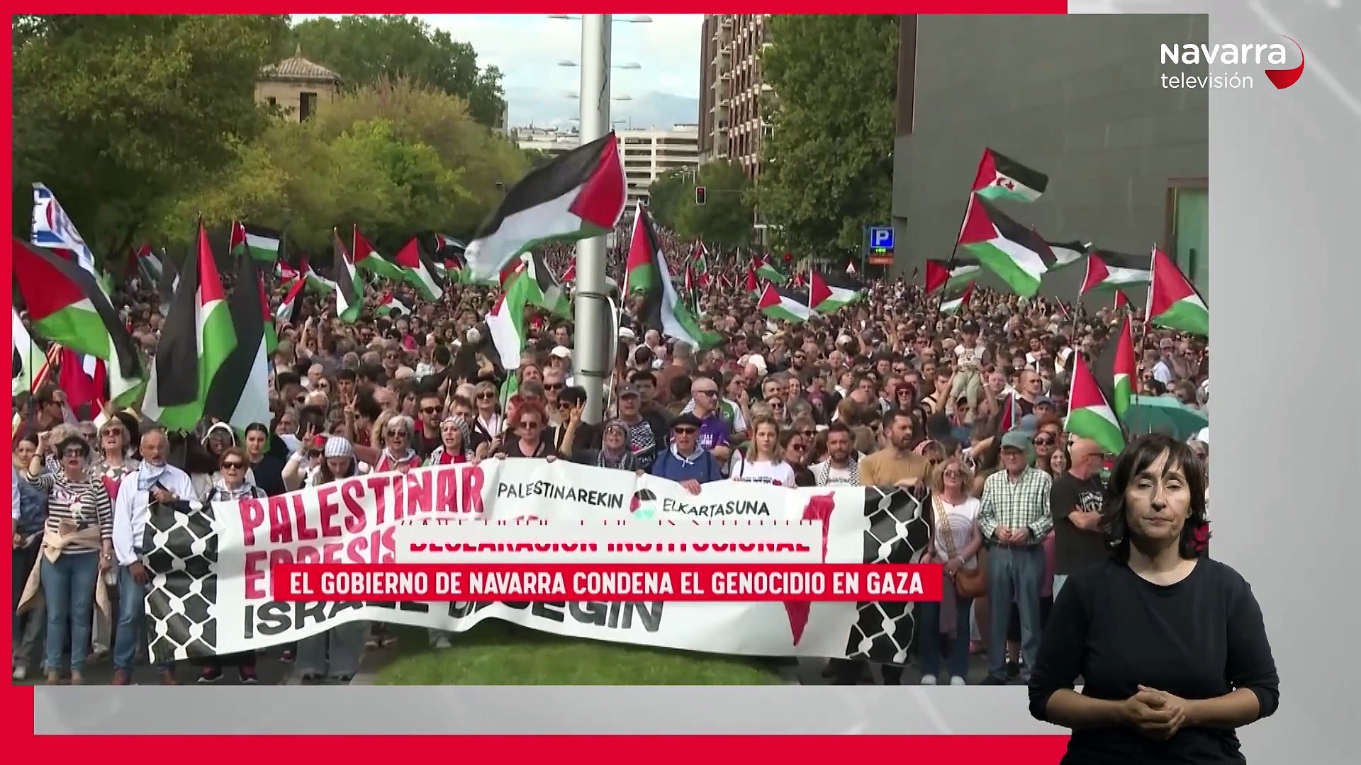 Noticias de Navarra 14.30h 08/10/2025 Lengua de Signos