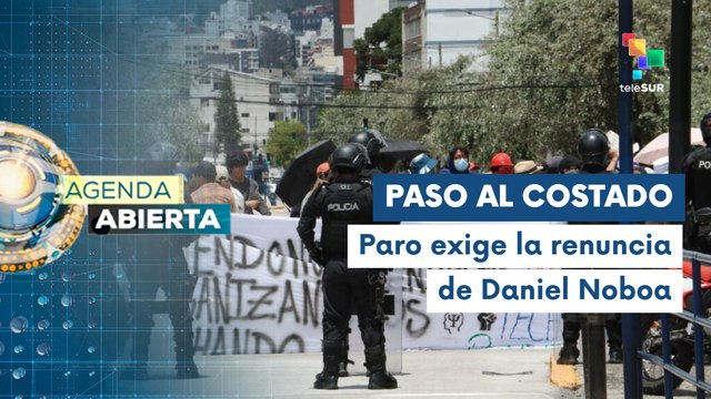 Se cumplen 17 días de paro en Ecuador para rechazar la gestión de Noboa