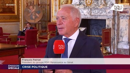 Crise politique : « On aura un Premier ministre demain ou après-demain », prédit François Patriat