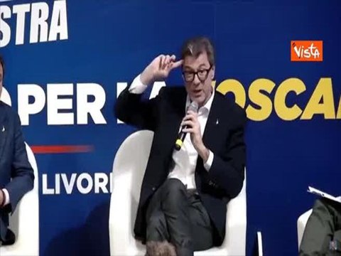 Giorgetti: In Manovra spazi per ceto medio e per pace fiscale