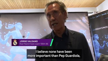 Guardiola the biggest influence on this generation of managers - Valdano