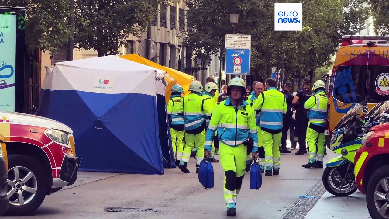 Four dead after building under construction collapses in central Madrid