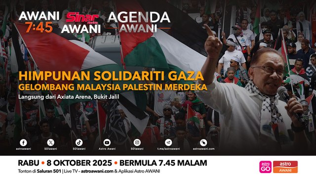 Agenda AWANI: Himpunan Solidariti Gaza Gelombang Malaysia Palestin Medeka