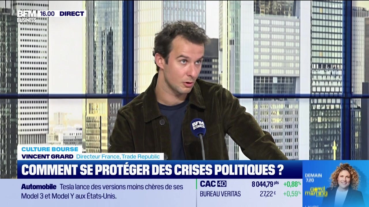 Culture Bourse : "Comment se protéger des crises politiques ?", par Julie Cohen-Heurton - 08/10