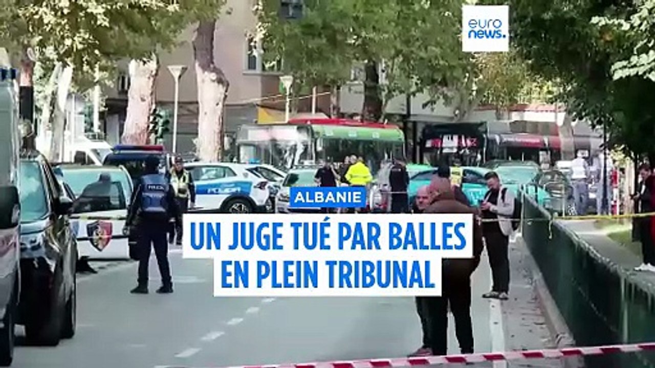 Albanie : un juge abattu en pleine salle d'audience lors d'un procès pour un litige immobilier
