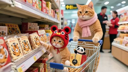 From Blood Donation to Drum Trophy Tiger-Hat Kitten Ep51-60 Compilation 10 Episodes in 1! #cat #cute