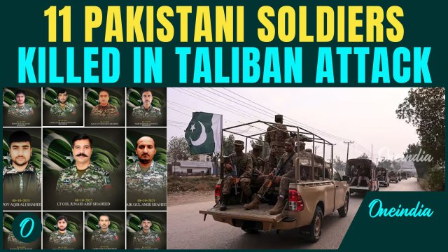 Pakistan Taliban Unleashes Deadly Attack on Pak Army | 11 troops killed in ambush near Afghan Border