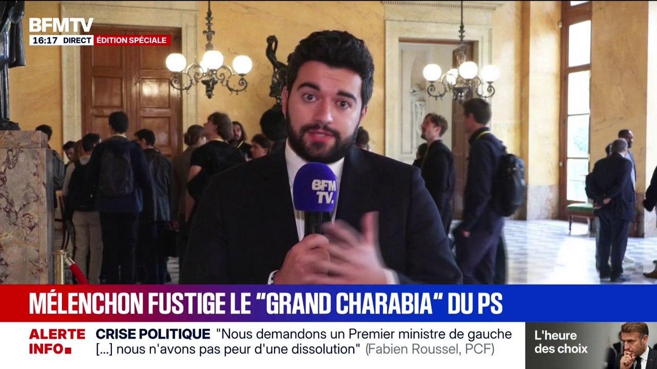 Crise politique: une réunion est en cours entre LFI et les Verts ce 8 octobre, sans le Parti socialiste