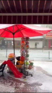 Heavy Hailstorm Hits Çaycuma, Zonguldak – Intense Weather in Turkey (08.10.2025)
