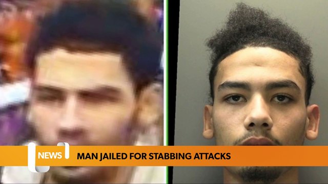 Man who stabbed two people in two different cities while on the run jailed