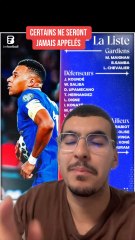 La fameuse liste dévoilée