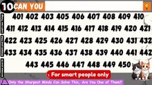 Can you find the missing numbers? (P.8) 🔢