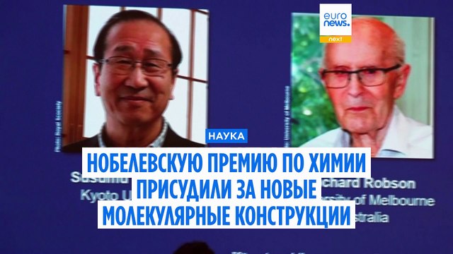 Нобелевская премия по химии присуждена за разработку металл-органических каркасных структур