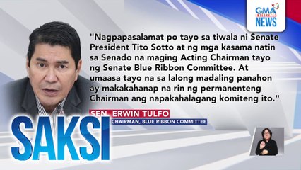 Saksi: (Part 2) Sen. Erwin Tulfo, tatayong acting chairman ng Senate Blue Ribbon Committe; PCG at BFAR, tagumpay na nakapaghatid ng ayuda; "Karst subsidence", dahilan ng paglitaw ng mga sinkhole