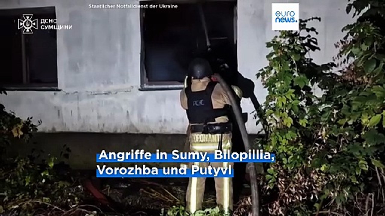 Ukrainisches Wärmekraftwerk bei russischem Angriff beschädigt