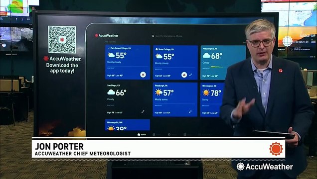 Prepare for any weather anywhere on the free AccuWeather app