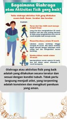 Bagaimana Olahraga atau Aktivitas Fisik yang Baik