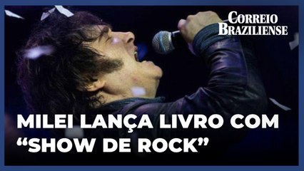 O insólito show de rock de Milei para "recuperar a mística" em meio a escândalo e crise na Argentina