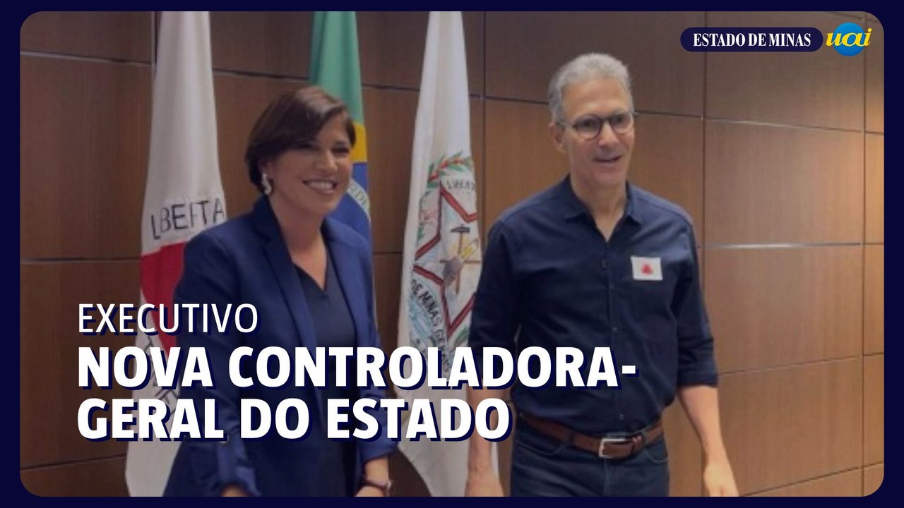 Zema empossa nova controladora-geral do estado