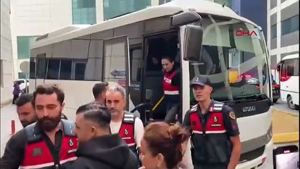 Gözaltına alınan ünlülerin ilk görüntüleri