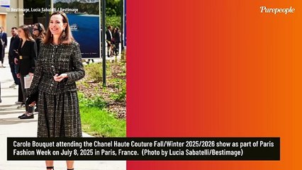 Carole Bouquet explique son nouveau look capillaire, de longues tresses qui ont tant étonné : "Je n'ai pas fait exprès"